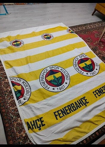 Tek Kişilik Fenerbahçe Yatak Örtüsü