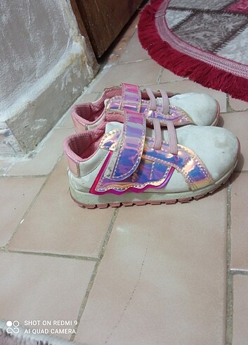 24 Beden pembe Renk Kız cocuk ayakkabı 