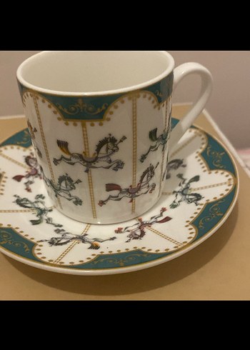 Karaca atlı karınca kahve fincanı - Görsel 3