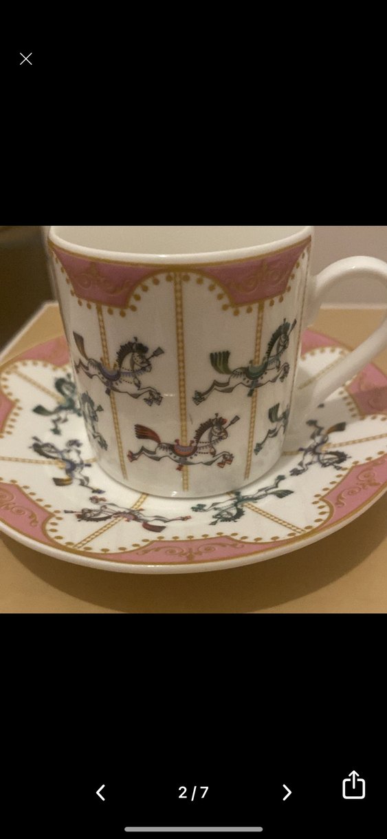 Karaca atlı karınca kahve fincanı - Görsel 2