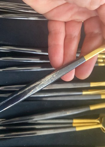 JUMBO Altın Renkli Çatal Kaşık Bıçak Seti - Görsel 4