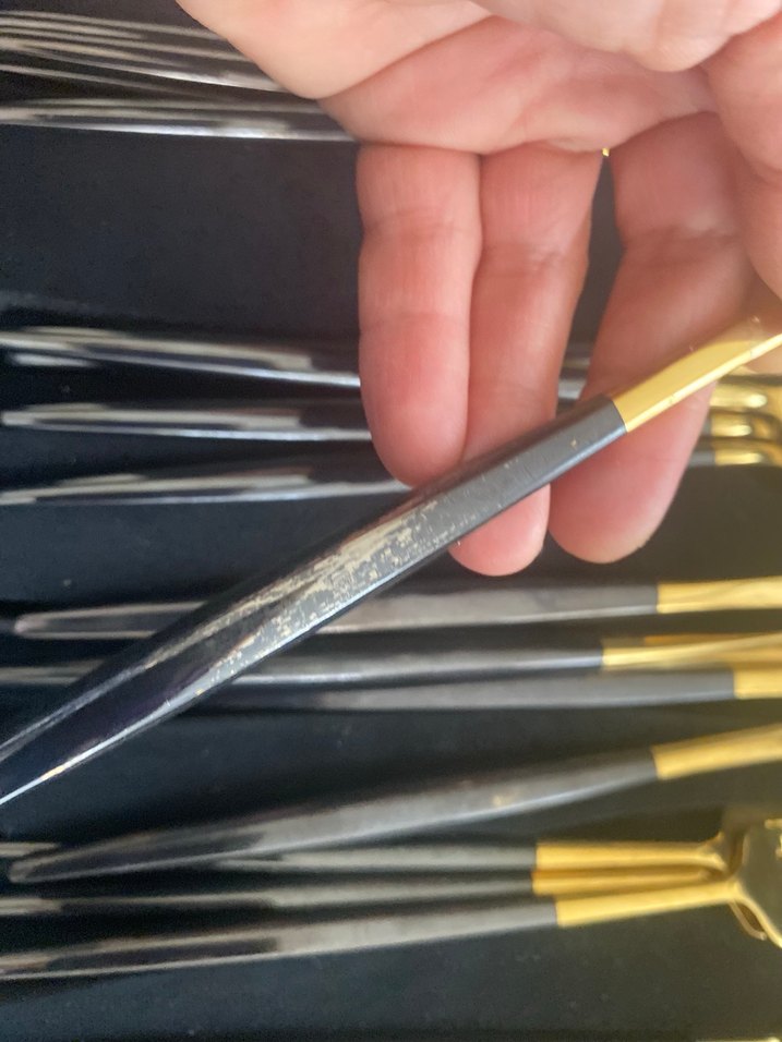 JUMBO Altın Renkli Çatal Kaşık Bıçak Seti - Görsel 4