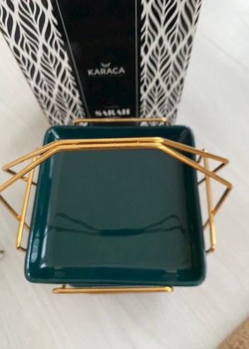 Karaca Altın Renkli iki katlı servis - Görsel 4