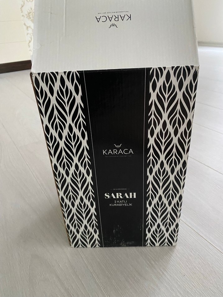 Karaca Altın Renkli iki katlı servis - Görsel 5