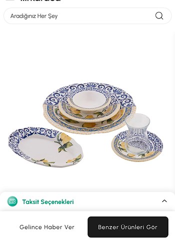 Karaca lemon kahvaltı takımı - Görsel 2