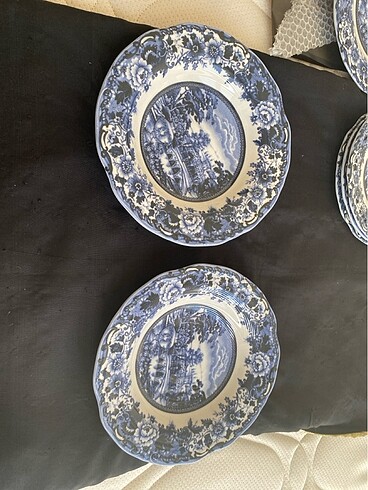 Karaca Blue çukur yemek tabağı