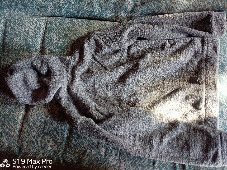 Gri Kapüşonlu Fermuarlı Erkek Polar - Görsel 5