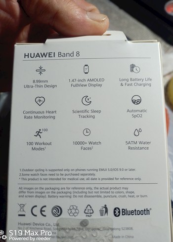 Huawei Band 8 Gri Akıllı Bileklik - Görsel 2