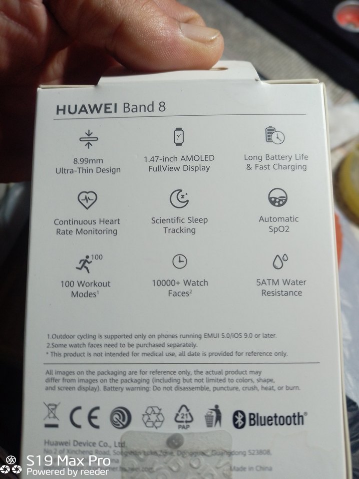 Huawei Band 8 Gri Akıllı Bileklik - Görsel 2
