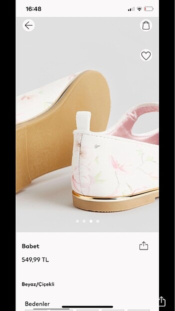 H&M Cocuk babet