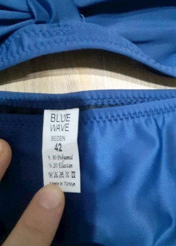 Lacivert Fermuarlı Kadın Bikini Takımı - Beden 42 - Görsel 4