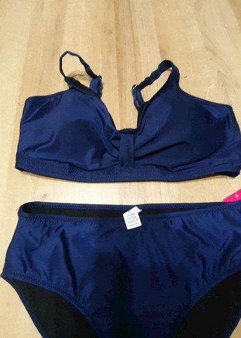 Lacivert Fermuarlı Kadın Bikini Takımı - Beden 42 - Görsel 2