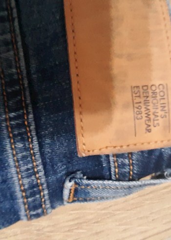 Erkek Mavi Kot Pantolon Regular Fit - Görsel 4