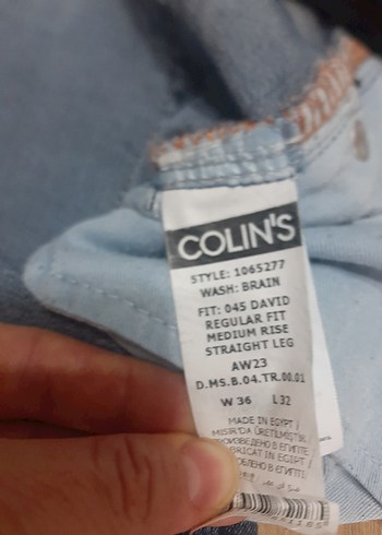 Erkek Mavi Kot Pantolon Regular Fit - Görsel 8