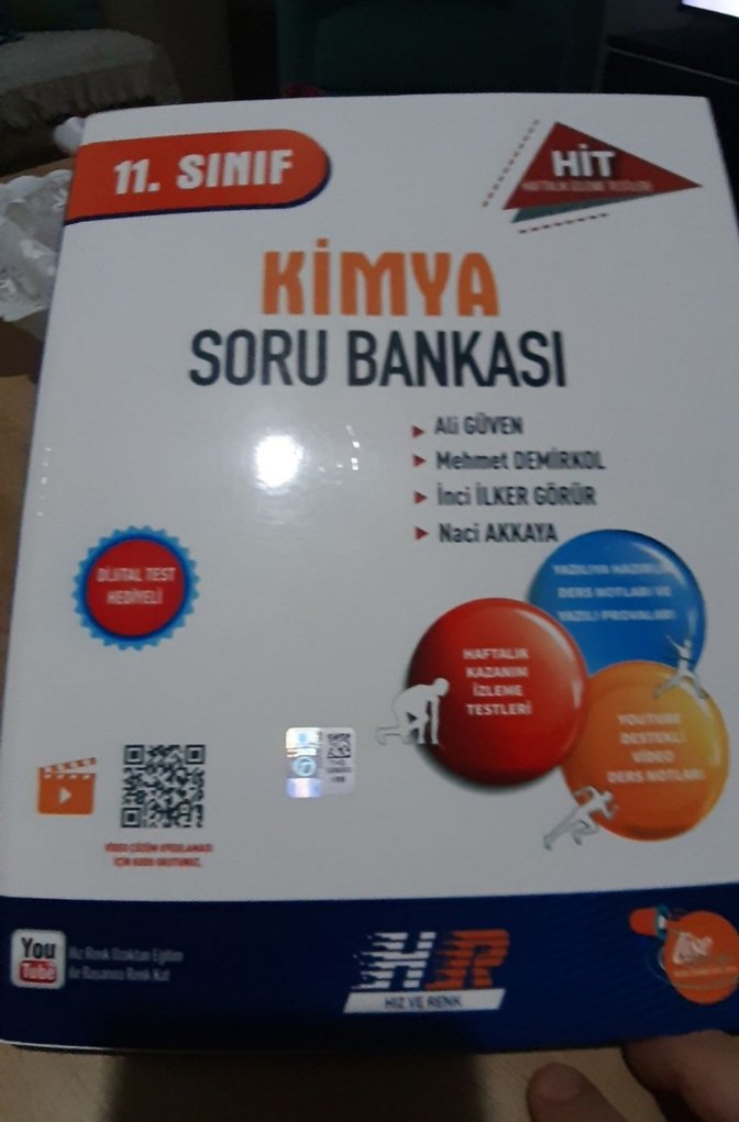 11. Sınıf Kimya Soru Bankası - HİT - Görsel 2