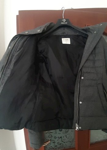 Füme Kadın Kaşe Kaban - Görsel 4