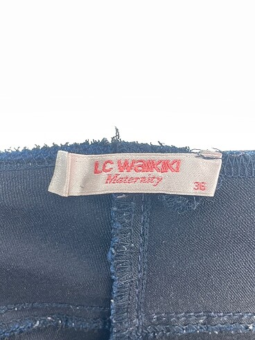 36 Beden lacivert Renk LC Waikiki Hamile Pantolon %70 İndirimli.