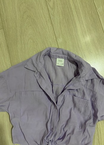 Zara crop çocuk - Görsel 2