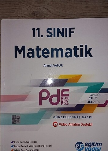  11. Sınıf, Matematik Soru Bankası ve Konu Anlatım Fasikulleri, E