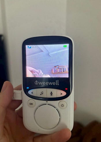 Weewell Bebek Monitörü ve Kamera Seti Beyaz - Görsel 4