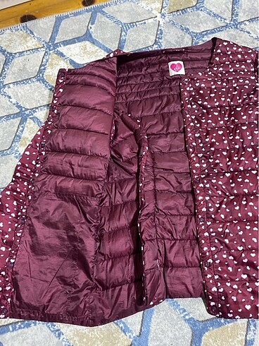 xs Beden bordo Renk Şişme mont
