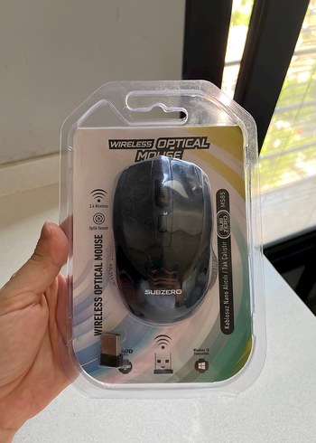 Kablosuz Optik Siyah Mouse
