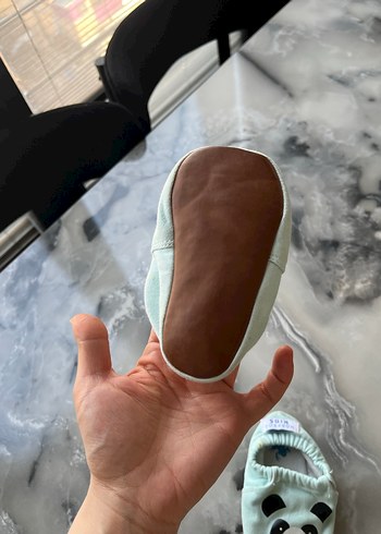 Turkuaz Erkek Çocuk panduf 22 numara - Görsel 5