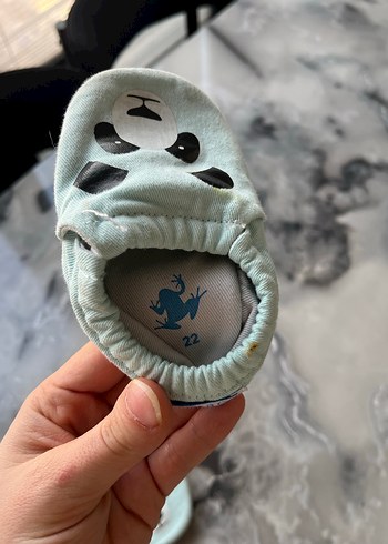 Turkuaz Erkek Çocuk panduf 22 numara - Görsel 8