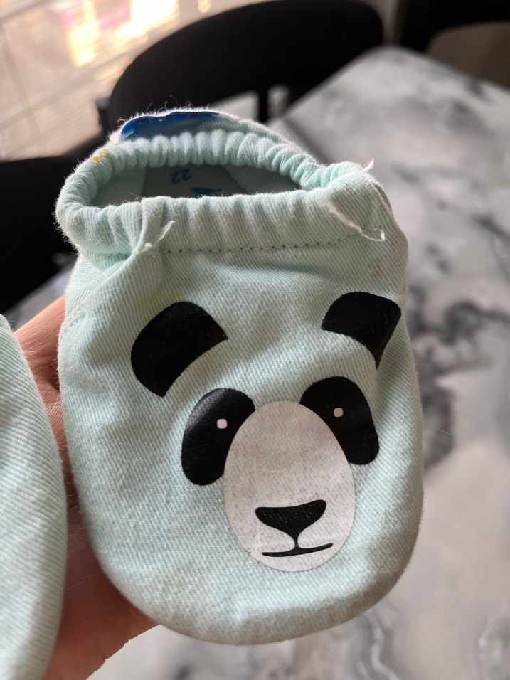 Turkuaz Erkek Çocuk panduf 22 numara - Görsel 2