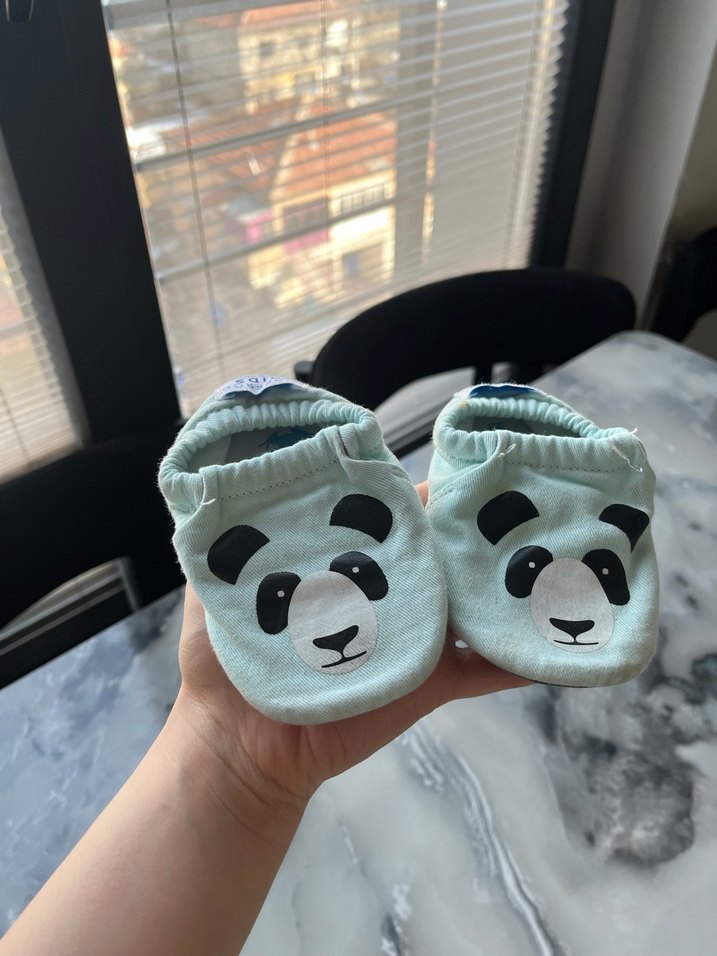 Turkuaz Erkek Çocuk panduf 22 numara - Görsel 4