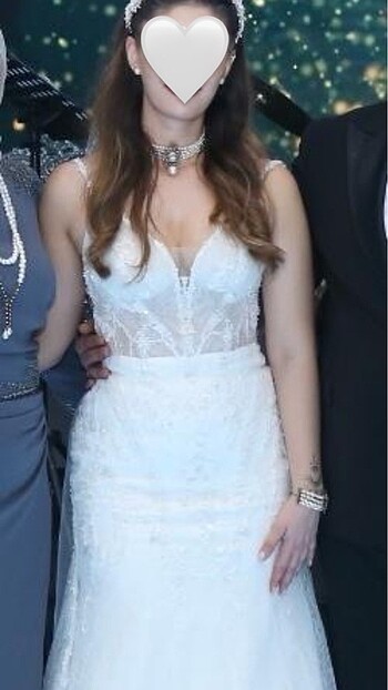 Özel dikim balık model gelinlik - Görsel 6