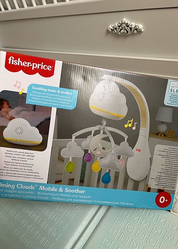 Fisher-Price Bulut Temalı Müzikli Bebek Mobil