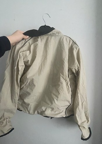 Bej Astarlı kadın Midi Yağmurluk - Görsel 5