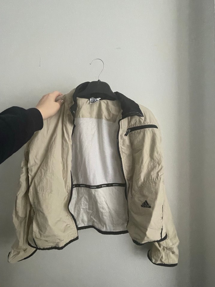 Bej Astarlı kadın Midi Yağmurluk - Görsel 2