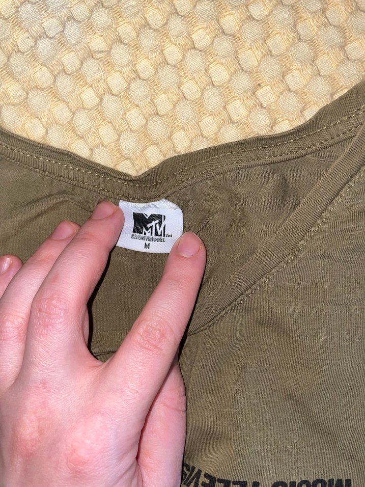 Kadın Haki Baskılı Kısa Kollu Hamile Tişörtü - Görsel 2