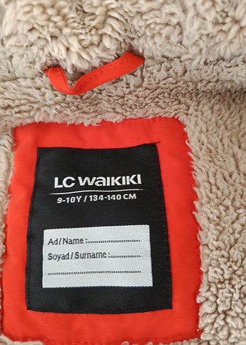 Kapüşonlu Erkek Çocuk turuncu Kaban - Görsel 3