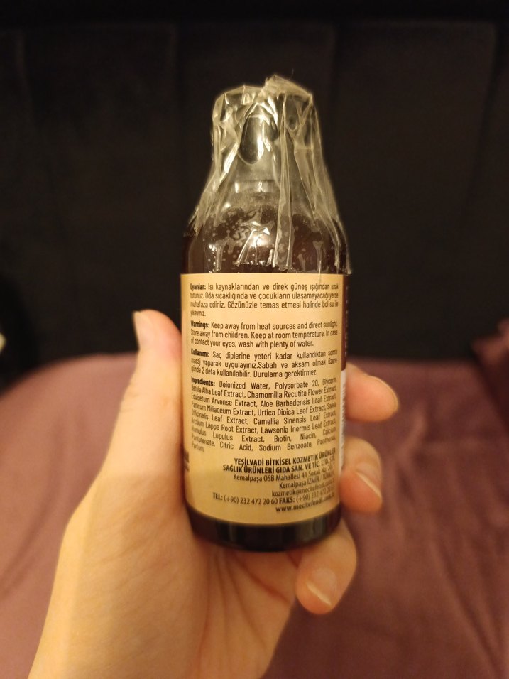 Mecitefendi Saç Serumu 100 ml - Görsel 4