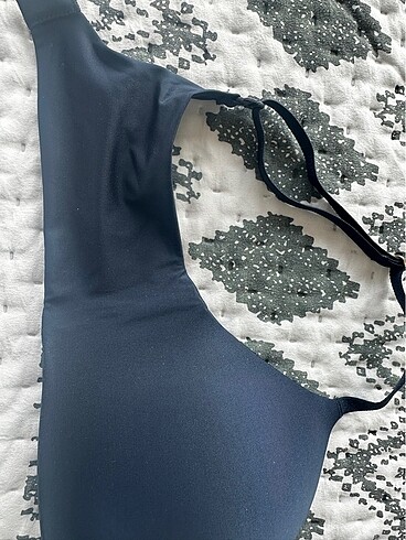 34 Beden lacivert Renk Victoria?s Secret So Obsessed Smooth Wireless Bra 34C Lacivert S