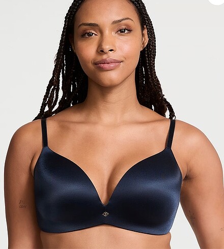 Victoria?s Secret So Obsessed Smooth Wireless Bra 34C Lacivert S