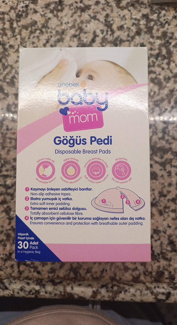 Baby mom Göğüs Pedi 30'lu - Görsel 3
