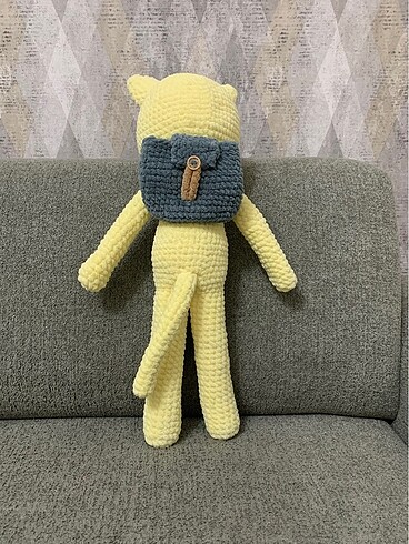 Beden Amigurumi çantalı kedi