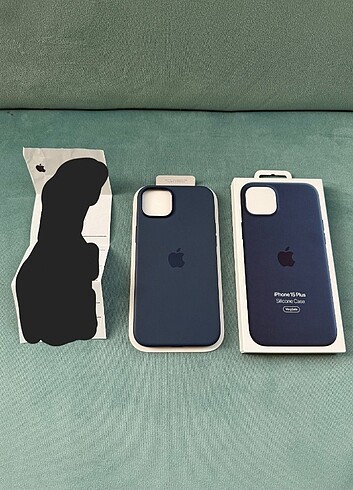 IPhone 15 Plus Silikon Kılıf - Mavi