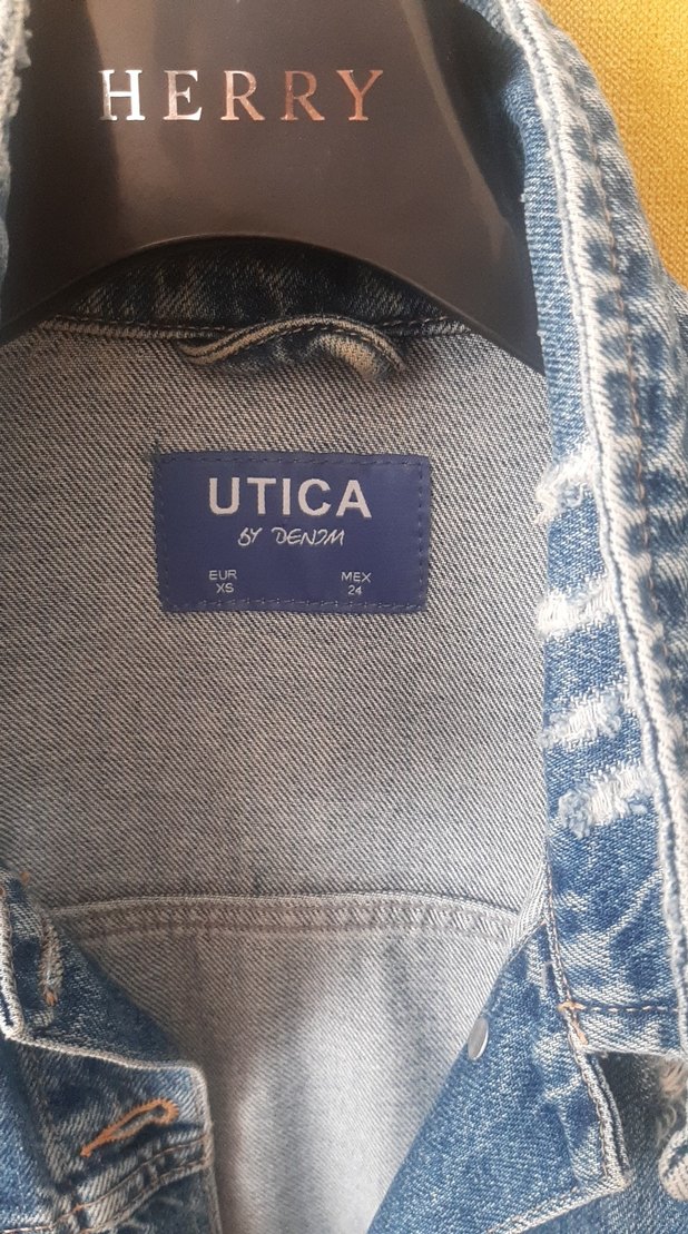 uzun kot ceket - Görsel 3