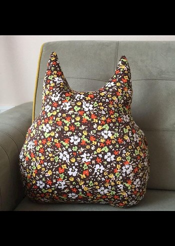 Renkli Desenli Çocuk Baykuş Yastık - Görsel 3