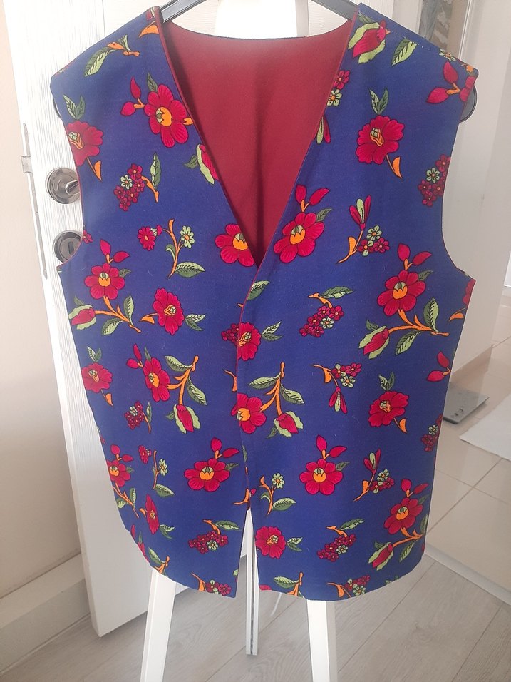 patchwork yelek - Görsel 3