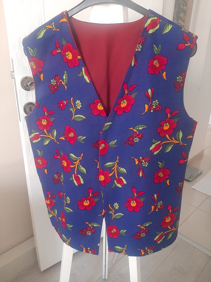 patchwork yelek - Görsel 2