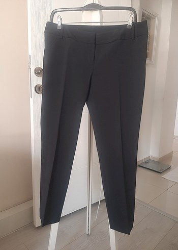 Kadın Gri Kumaş Pantolon Kemerli - Görsel 2