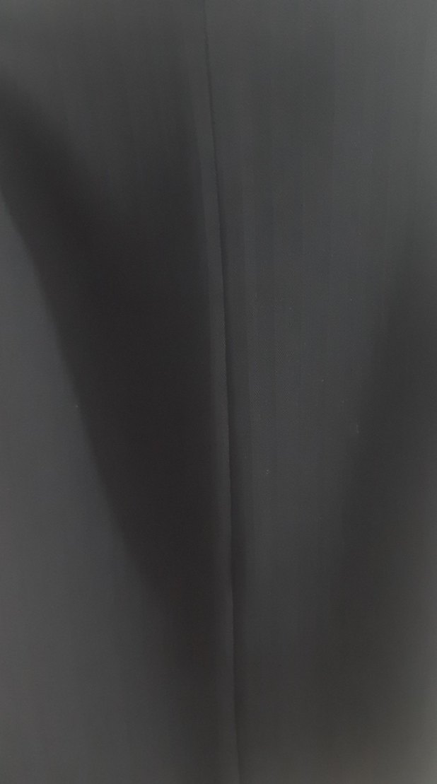 Siyah Pilili Kadın Kumaş Pantolon - Görsel 4