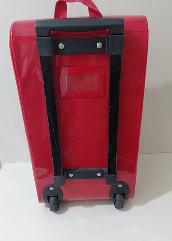 Kırmızı Çocuk valiz - Renkli - Görsel 2