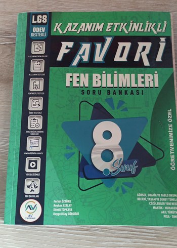 8. Sınıf Fen Bilimleri Favori Soru Bankası